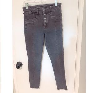 AE Next level stretch high rise skinny jeans